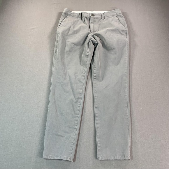 Bonobos Pants Mens 31x27 FIT* Lot 2 Blue Gray Slim Taper Stretch Chino Casual - Picture 11 of 16